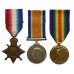 WW1 1914-15 Star Medal Trio - Tpr. J. Houghton, Royal Horse Guards