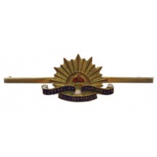 Australian Commonwealth Military Forces Rising Sun Sweetheart Bro