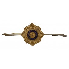 Scots Guards Brass & Enamel Sweetheart Brooch/Tie Pin