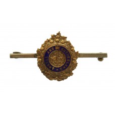 Argyll & Sutherland Highlanders Brass & Enamel Sweetheart Brooch/Tie Pin