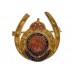 George VI Royal Engineers Brass & Enamel Horseshoe Sweetheart Brooch