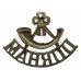 Durham Light Infantry (Bugle/DURHAM) White Metal Shoulder Title