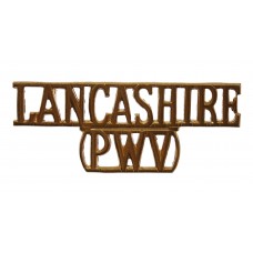 Lancashire Regiment (LANCASHIRE/PWV) Shoulder Title