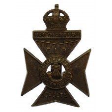 16th (Church Lads Brigade Cadets) Bn. King's Royal Rifle Corps (K.R.R.C.) Cap Badge