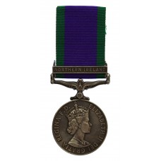 Campaign Service Medal (Clasp - Northern Ireland) - Pte. J.L. Holland, Light Infantry