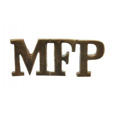 Military Foot Police (M.F.P.) Shoulder Title