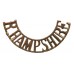 Royal Hampshire Regiment (R.HAMPSHIRE) Shoulder Title