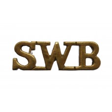 South Wales Borderers (SWB) Shoulder Title