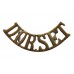 Dorsetshire Regiment (DORSET) Shoulder Title