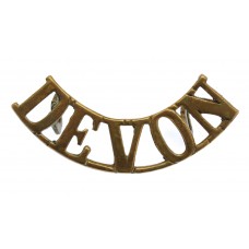 Devonshire Regiment (DEVON) Shoulder Title