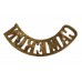 Queen's Own Cameron Highlanders (CAMERON) Shoulder Title