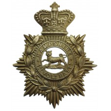 Victorian 1st Volunteer Bn. Hampshire Regiment Helmet Plate