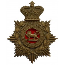Victorian King's Own (Royal Lancaster) Regiment Helmet Plate 