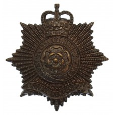 Royal Hampshire Regiment Officer's Service Dress Cap Badge - Quee