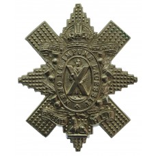 9th (Glasgow Highlanders) Battalion Highland Light Infantry Cap Badge - Kings Crown