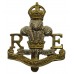 Royal Monmouthshire Royal Engineers (Militia) Cap Badge - King's Crown