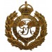 George V Royal Engineers Officer's Gilt Cap Badge