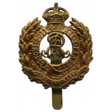 Edward VII Royal Engineers Cap Badge