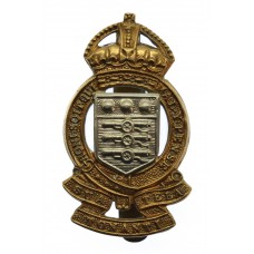 Royal Army Ordnance Corps (R.A.O.C.) Bi-Metal Cap Badge - King's 