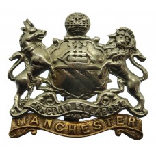 Manchester Regiment Coat of Arms Cap Badge