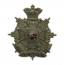 Victorian Border Regiment Forage Cap Badge