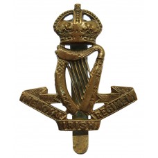 Royal Irish Regiment Cap Badge - King's Crown