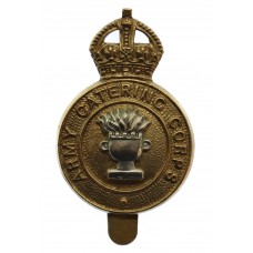 Army Catering Corps Bi-Metal Cap Badge - King's Crown