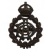 Army Dental Corps (A.D.C.) Officer's Service Dress Cap Badge - King's Crown