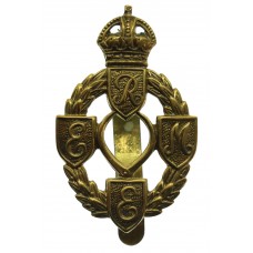 Royal Electrical & Mechanical Engineers (R.E.M.E.) Cap Badge - King's Crown (1st Pattern)