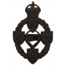 Royal Electrical & Mechanical Engineers (R.E.M.E.) Officer's Service Dress Cap Badge - King's Crown