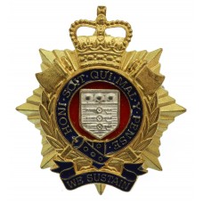 Royal Logistic Corps (R.L.C.) Officer's Cap Badge