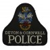 Devon & Cornwall Police Cloth Bell Patch Badge