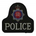 Essex Police Cloth Bell Patch Badge