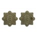 Pair of Garda Siochana (Irish Police) White Metal Collar Badges