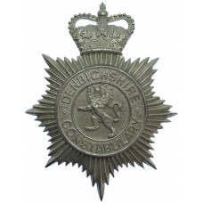 Denbighshire Constabulary Helmet Plate - Queen's Crown