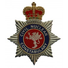 Civil Nuclear Constabulary Enamelled Cap Badge - Queen's Crown