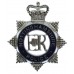 Nottinghamshire Police Enamelled Star Cap Badge - Queen's Crown