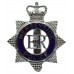 Merseyside Police Enamelled Star Cap Badge - Queen's Crown