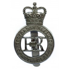 Bedfordshire & Luton Constabulary Cap Badge - Queen's Crown