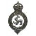 Isle of Man Constabulary Cap Badge - King's Crown