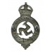 Isle of Man Constabulary Cap Badge - King's Crown