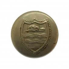 Beverley Borough Police White Metal Coat of Arms Button (23mm)