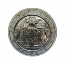 Reigate Borough Police Chrome Coat of Arms Button (25mm)