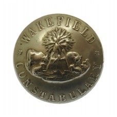 Rare Victorian Wakefield Constabulary Button (25mm)