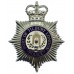 Port of Tilbury London Police Enamelled Helmet Plate - Queen's Crown 