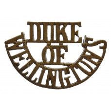 West Riding Regiment (DUKE/OF/WELLINGTON'S) Shoulder Title