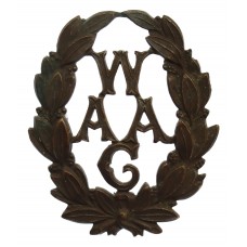 Women's Army Auxiliary Corps (W.A.A.C.) Numbered Cap Badge
