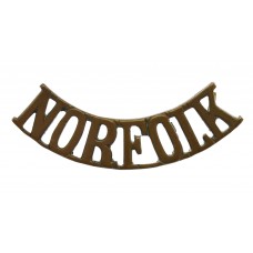 Norfolk Regiment (NORFOLK) Shoulder Title