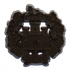 Essex Regiment WW2 Plastic Economy Cap Badge