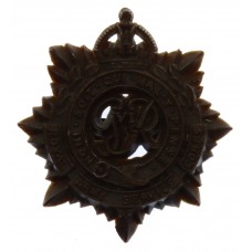 Royal Army Service Corps (R.A.S.C.) WW2 Plastic Economy Cap Badge 